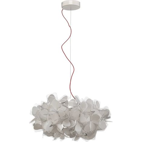 [NEUWERTIG] B-Ware Slamp Hängeleuchte Clizia Mama Non Mama, ø53cm, Weiß/Rot Siehe Text/Foto