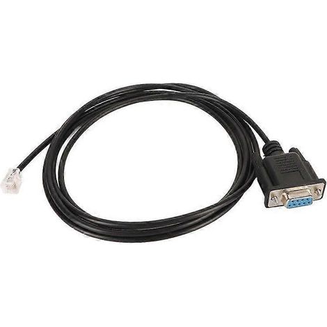 Câble console série réseau LAN RS232 DB9Pin femelle vers RJ11 RJ12 6P6C pour variateur Sevo pour appareils pas à pas Leadshine (1/5)
