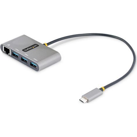 HUB USB-C DE 3 PUERTOS USBA (1/4)