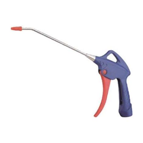 PISTOLA PROFESSIONALE SOFFIAGGIO CANNA LUNGA per COMPRESSORE ARIA COMPRESSA