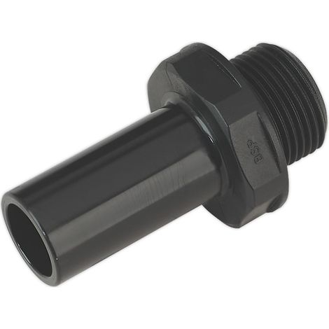 Sealey Stem Adaptor 22mm 3/4""BSP Pack of 2 Speedfit PM052216E) CAS22STA