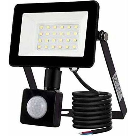 Enowelir 20W LED-Außenstrahler mit Bewegungsmelder, IP66, 6500K, Sicherheitsbeleuchtung für Garten und Terrasse (1/4)