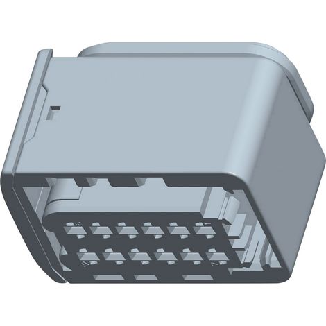 TE Connectivity Buchsengehäuse-Kabel HDSCS, MCP Polzahl Gesamt 12  2-1703639-1 1 St.
