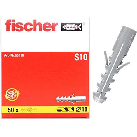Fischer 50110 S 10 Tassello ad espansione 50 mm 10 mm 50 pz. (1/5)