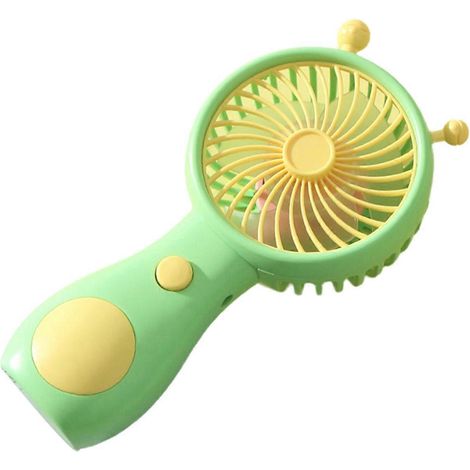Mini-tragbarer, schneckenförmiger Ladeventilator, wiederaufladbar über USB. (1/5)