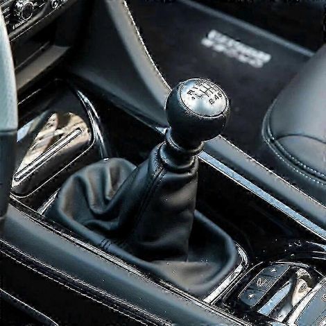 Schaltknauf aus Leder für Citroën C5 (2008–2017), Ersatz-Schaltknauf, Auto-Innenausstattung, Schalthebelgriff (1/3)