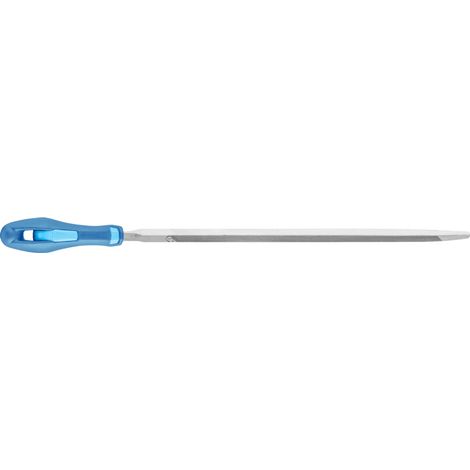 PFERD 11277157 Dreikant-Sägefeile extra schmal Einhieb 2 inkl. Ergonomie-Feilenheft Länge 150 mm 1 (1/3)