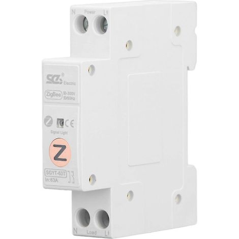 Intelligenter WLAN-Leistungsschalter für Zigbee-App, drahtlose Fernbedienung per Mobiltelefon, Haushaltsgeräte