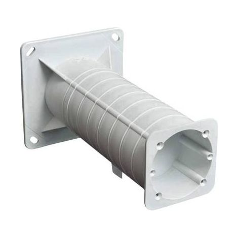 Caja aislante KEZ KB de 120x120x200 mm (toma de corriente)