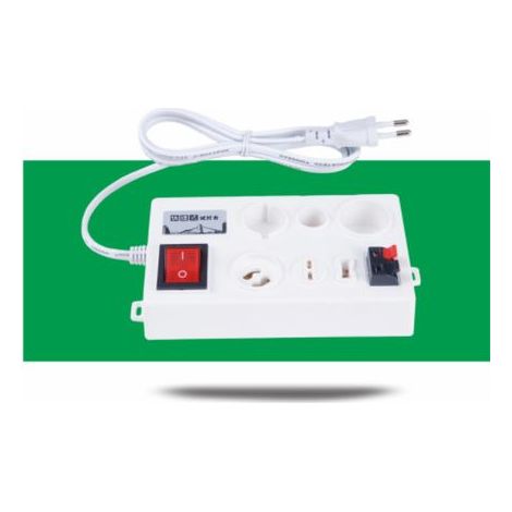 Support de test pour ampoules LED multi-interfaces à 12 ports, testeur d'ampoules LED, prise européenne. 1000 pcs (1/4)