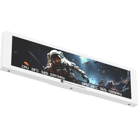 Écran LCD AIO de 9,2 po, PC USB de type C pour surveillance du matériel en temps réel, avec thèmes prédéfinis pour boîtier de PC de jeu/refroidisseur de processeur