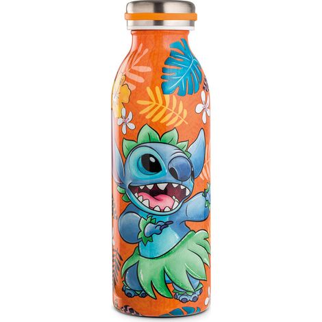 Disney Stitch, Bottiglia termica arancio ml 500