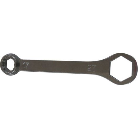 clé écrou axe sifam clé écrou axe 17 et 27 double taille 17mm 27mm