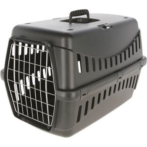 KERBL - Box de transport pour chien - EXPEDITION ECO - 58 x 38 x 38 cm - Noir