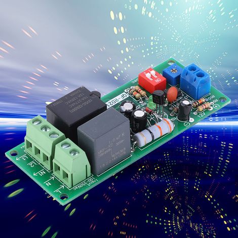 Module de relais temporisé 100-220 V CA, minuterie 0-300 min (1/5)