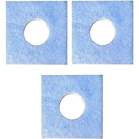 Lot de 3 filtres pour appareils de ventilation Limodor Limot LF/ELF, filtre de rechange pour ventilateur de salle de bain 222 x 226 x 18 mm, diamètre 95 mm, classe de filtre G4, système de ventilation (1/5)
