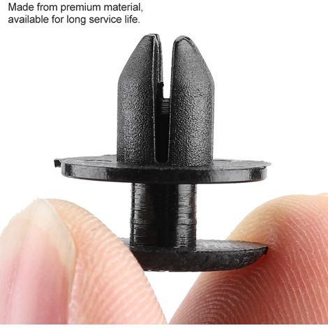 Stoßstangenclips für Honda Accord, Civic, Fit, vordere und hintere Unterfahrschutz-Befestigungsclips 91506-S9A-003 (50 Stück). (1/5)