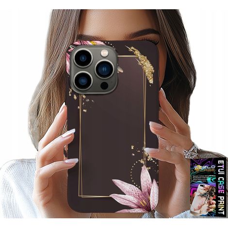 Custodia per iPhone 16 PRO MAX - elegante motivo floreale (1/5)