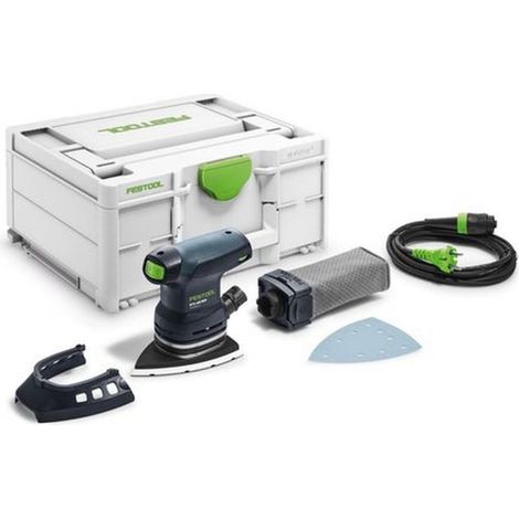 Festool – Ponceuse triangulaire 250W – Régulation électronique MMC – Aspiration intégrée – Pour surfaces verticales – 577518