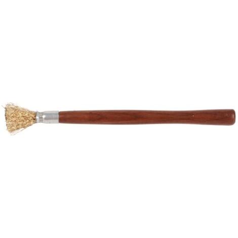 BUNTHAUS Brosse En Acier À Fil De 20CM Avec Manche En Bois Pour La Création Et L'Entretien Des Bonsaïs Et Plantes D'Intérieur- (1/5)