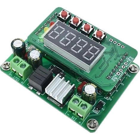 Einstellbares NC-Gleichstromnetzteil B3603 mit Abwärtsspannungsmodul, Amperemeter, LED-Treiber, Solarladefunktion und hochpräziser digitaler Steuerung. (1/5)