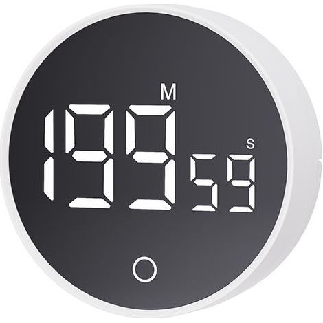 Batteriebetriebener digitaler Timer - weiß - Küche/Büro - (1/5)