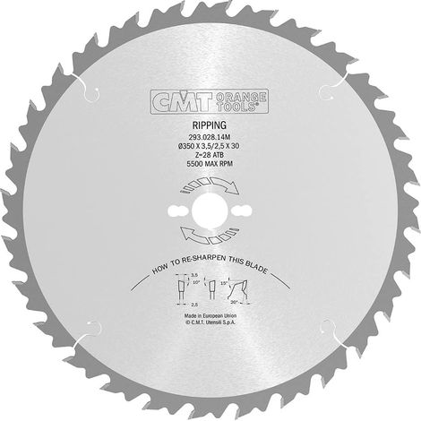 DISCO SIERRA OBRA MD 350X3,5X30 Z28 - 186746 (1/5)