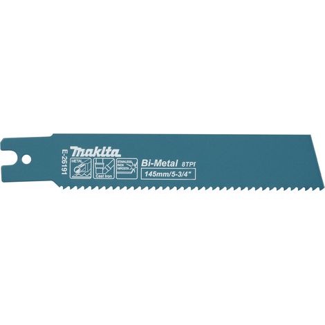 LAME SCIE RECIPRO BiM POUR INOX 145 MM MAKITA E-26191
