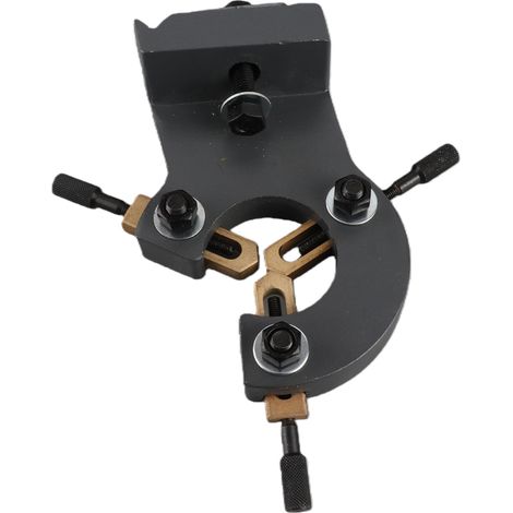 Support fixe pour tour à bois, couleur grise, en métal, pour mini-tour 0618 CJ18 CJ0618A 7x12 7x14 0618‑3B (1/5)