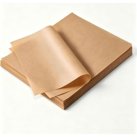 100 Feuilles Papier Cuisson 30x20 cm, Papier Sulfurisé Alimentaire, Papier Journal Anti-Graisse pour Sandwich, Burger, Barbecue, Cuisine de Rue et Mets Raffinés (1/5)