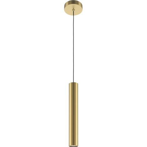 Lampada a sospensione Maytoni Pro Focus 1xGU10 6W con tubo dorato (1/5)
