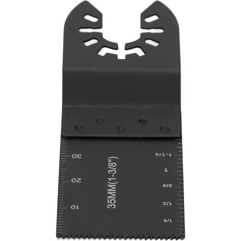 Lame oscillante universelle pour scie manuelle, plastique, métal doux, bois, quincaillerie, 35mm (1/5)