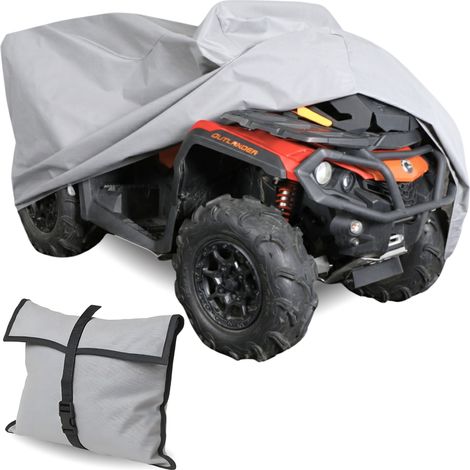 Telone Quad Cover L 200-225 cm con protezione UV, colore grigio classico (1/5)