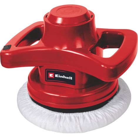Einhell Auto-Poliermaschine CC-PO 90 (An-/Ausschalter, handlich und robust, 1 Textilpolierhaube und Synthetik-Polierhaube inklusive) (1/5)