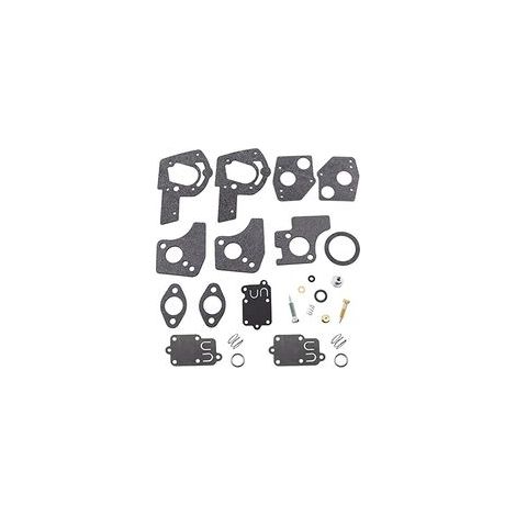 Kit de réparation pour carburateur - Membranes - Joint détanchéité pour Briggs & Stratton 3 à 5 CV HP 495606 494624 135292 135232 135212 270026 272538 272538S 272637 (1/5)