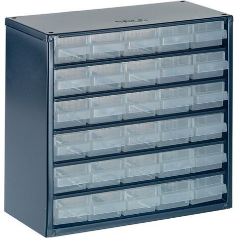 raaco 630-00 Cassettiera porta minuteria (L x A x P) 306 x 283 x 150 mm Scomparti: 30 Contenuto 1 pz. (1/3)