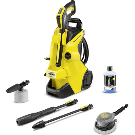 Karcher Nettoyeur haute pression 130 bars K4 Power control + kit car (canon à mousse, brosse simple, détergent voiture) (1/5)