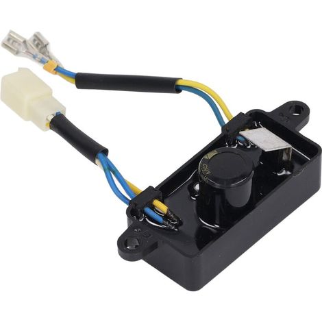 Régulateur de Tension du Moteur Régulateur de Tension AVR à 6 Fils Remplacement du Régulateur de Tension du Générateur D\'essence 1-2.5KW (1/5)