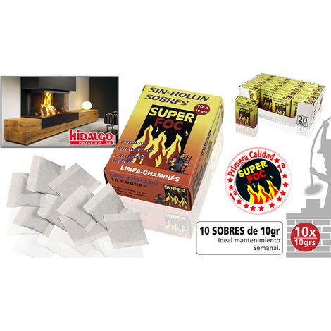 5 Confezione Senza Fumo 10 Buste 07902 Superfoc