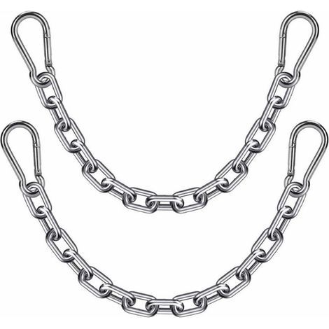 Two chains for punching bags, chains for hammock chairs, accessories for indoor and outdoor swings. (1/5)