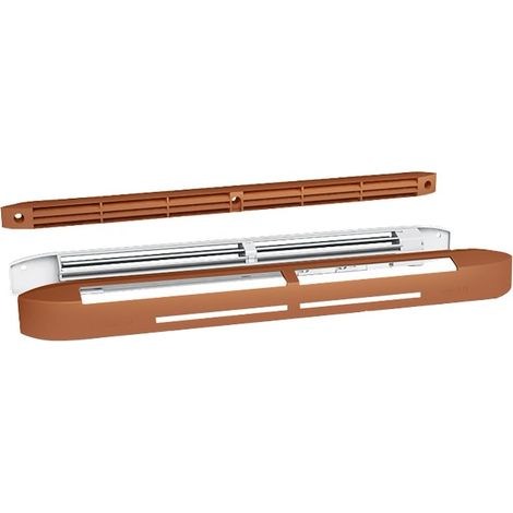 Entrée d'air hygroréglable Coloris Bronze 6/45 m3/h RAL 8019 réservation 354x12 mm S&P (UNELVENT) 858887