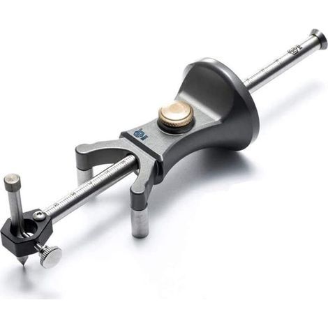 Outil à tracer en bois, jauge de marquage de roue, outil de travail du bois, outil à tracer à double usage, outil multifonction en alliage d'aluminium