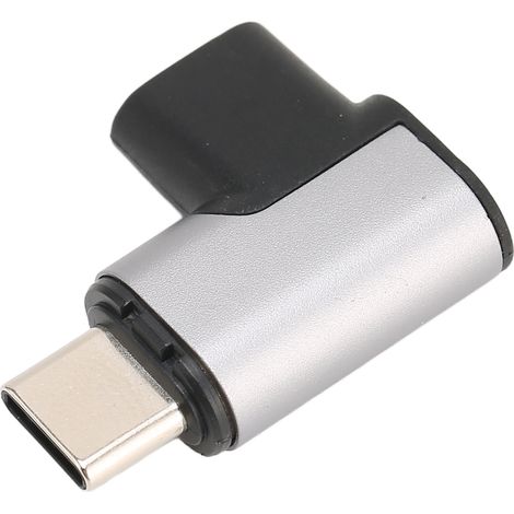 Adaptateur magnétique USB-C 3.1 coudé, portable, mini, charge rapide PD 100 W, 10 Gbit/s, haute vitesse 4K 60 Hz (1/5)
