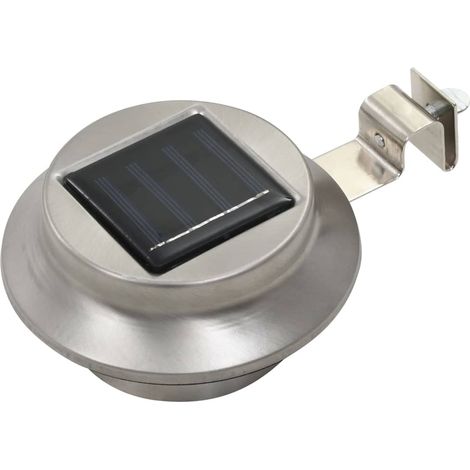 Maison Exclusive - Lampade Solari da Esterno 12 pz LED Rotonde 12 cm Bianche
