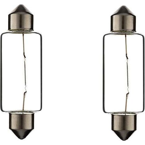 2x ampoule 24V 15W SV8,5 15x44mm navette voiture camion remorque tracteur éclairage lumière