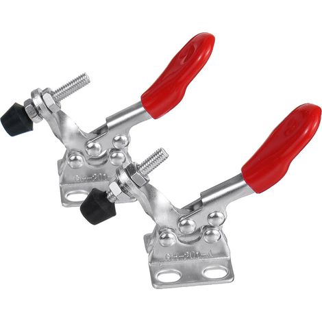 [JAMAIS UTILISÉ]2 pièces GH-201-A outillage pour le travail du bois positionnement outil manuel à dégagement rapide 27 kg capacité de serrage (1/5)