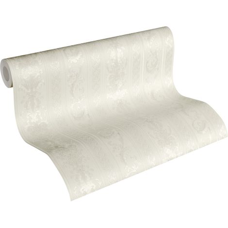 A.S. Creation Concerto 3  335471  Vliestapete Barockoptik  0.53 m x 10.05 m  Cremefarbend (1/5)