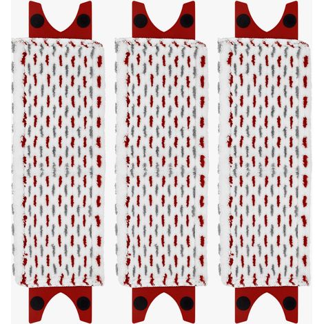 Compatibile con gli accessori per mocio piatto Vileda Ultra Max e con i tappetini per mocio Aokda (confezione da 3). (1/4)