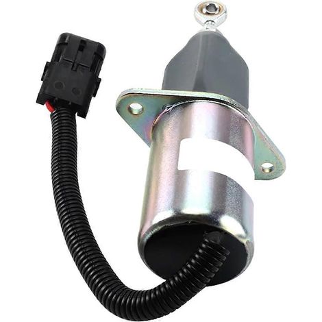Électrovanne d'arrêt de carburant 12 V CC 3935649 SA-4765-12 pour moteurs Cummins séries C et B 5.9 et 8.3 L (1/5)