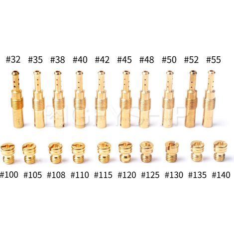 Kit Gicleur Carburateur 20 Pièces PWK Keihin OKO CVK PWM – 100 à 140